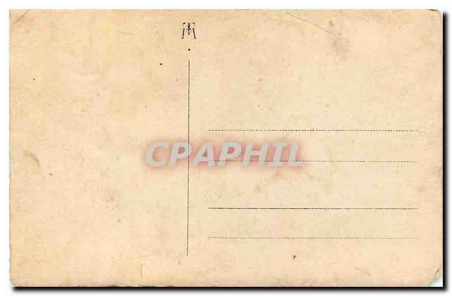 CARTE PHOTO Femme — Rückseite