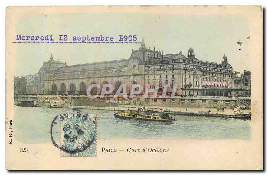 CPA Paris Gare d'Orleans 