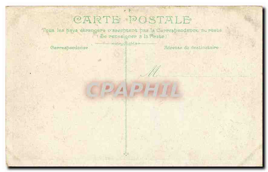 Fontainebleau — L'Escalier en fer à cheval — CPAPHIL — Verso