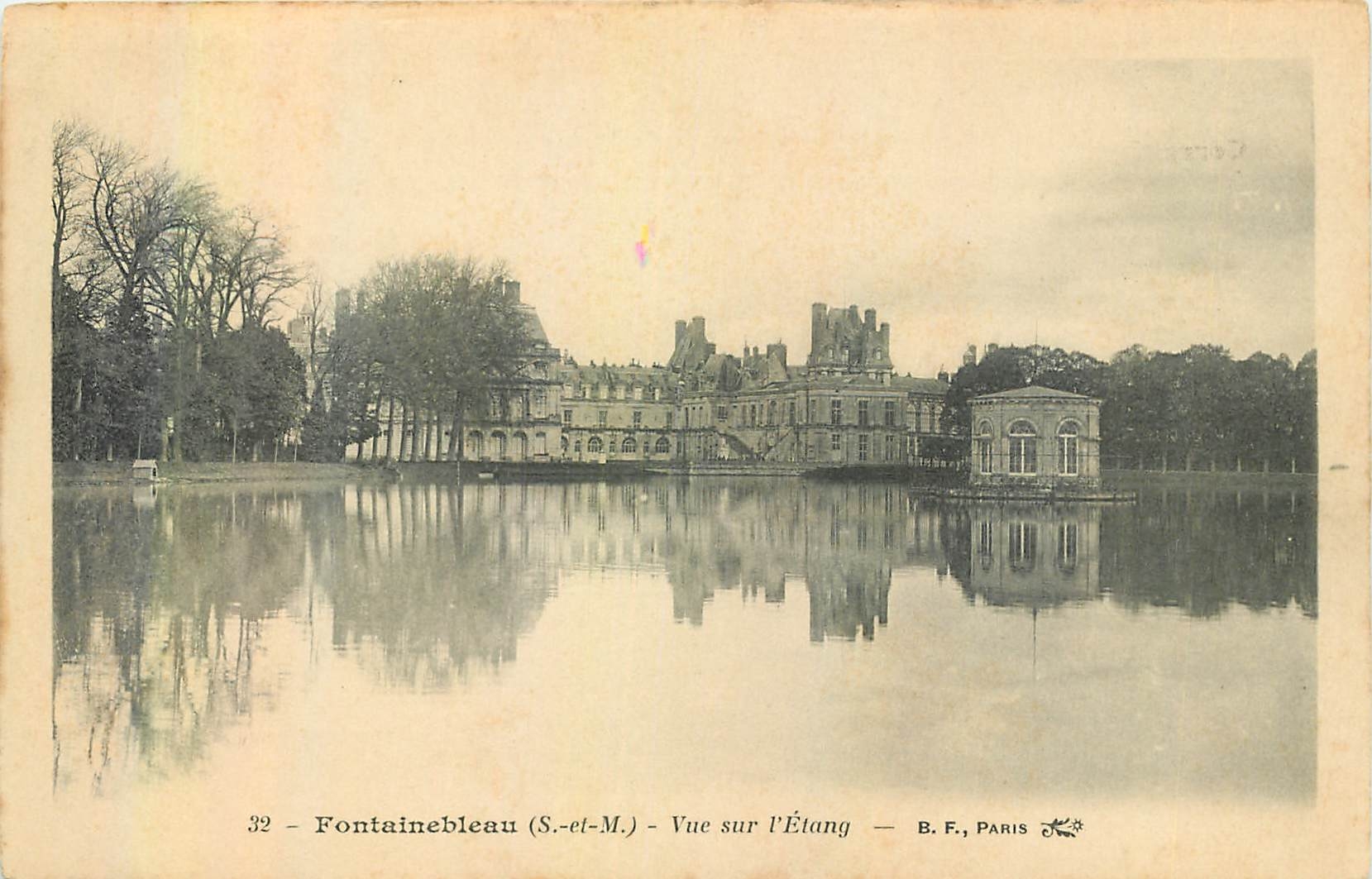 Fontainebleau (S.-et-M.) - Vista sobre el Étang — B.F., PARIS