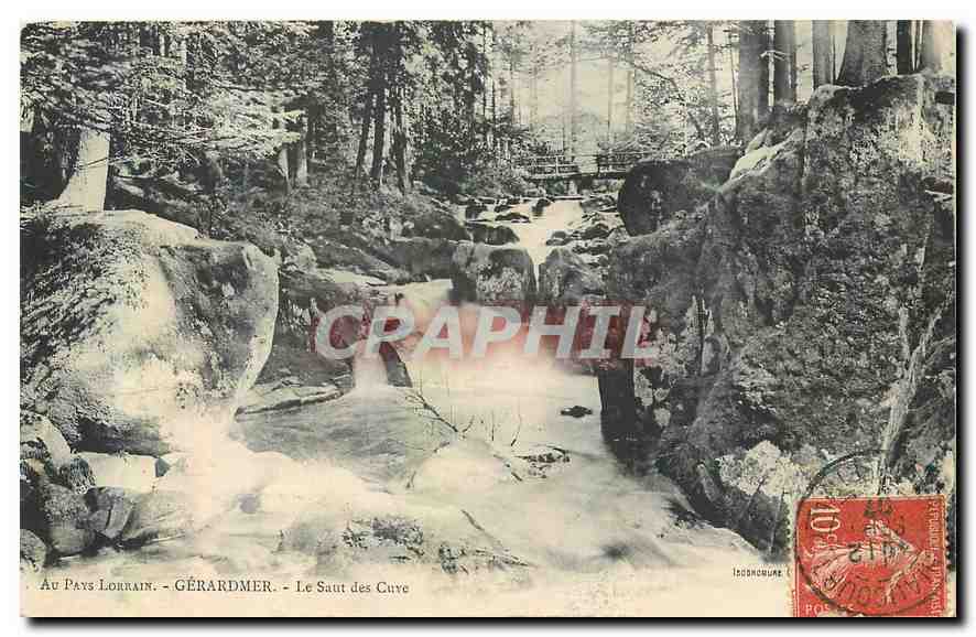 CPA Au Pays Lorrain Gerardmer Le Saut des Cuve 