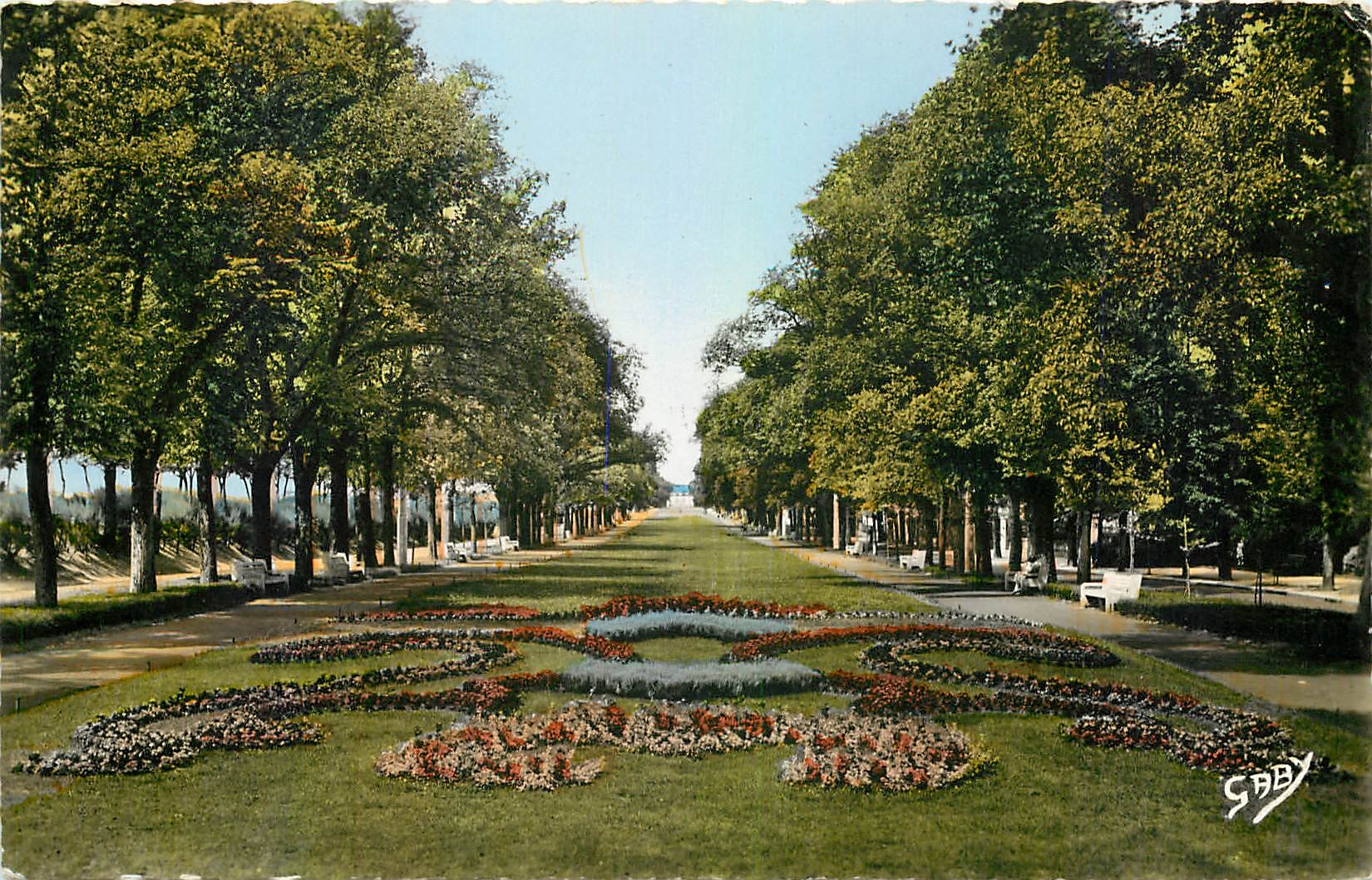 CPA La Rochelle Ch Mme Allee du Mail 