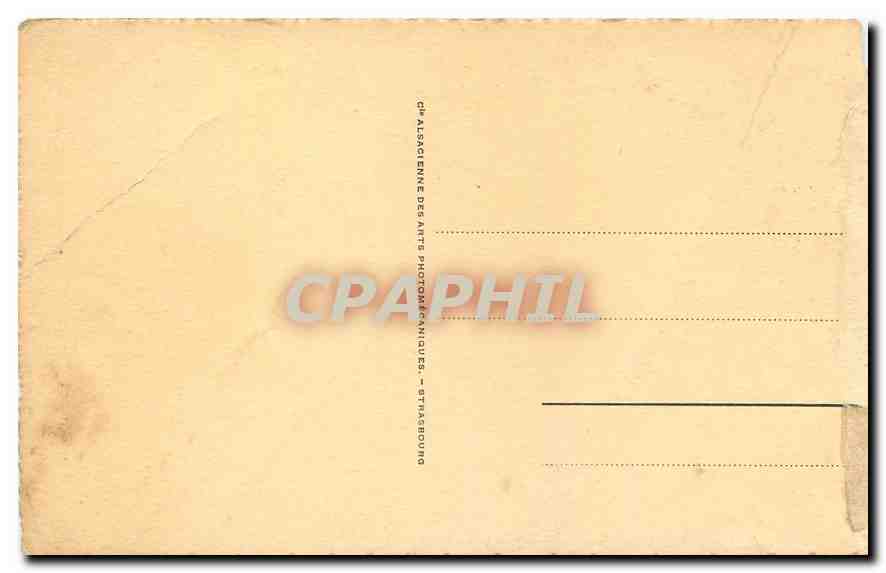CPA Lourdes La Vallee et le Gave  — Verso