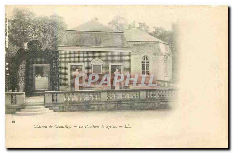 CPA Chateau de Chantilly Le Pavillon de Sylvie 