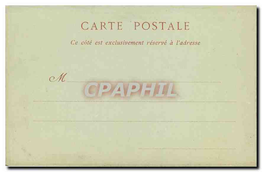 Château de Chantilly — Le Pont et l'Île d'Amour — Collections ND. Phot. — Rückseite