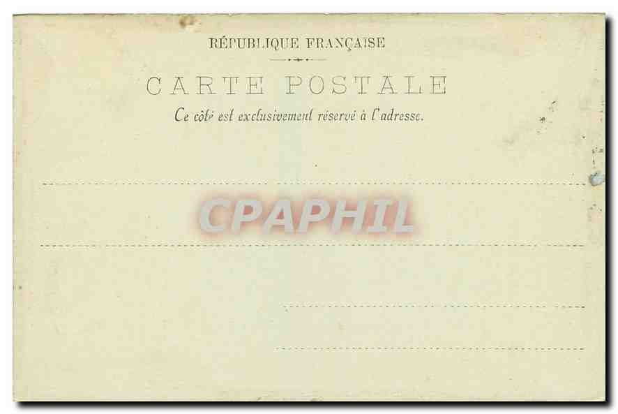 Château de Chantilly — L'Entrée et le Château d'Engbien — LL. — Rückseite