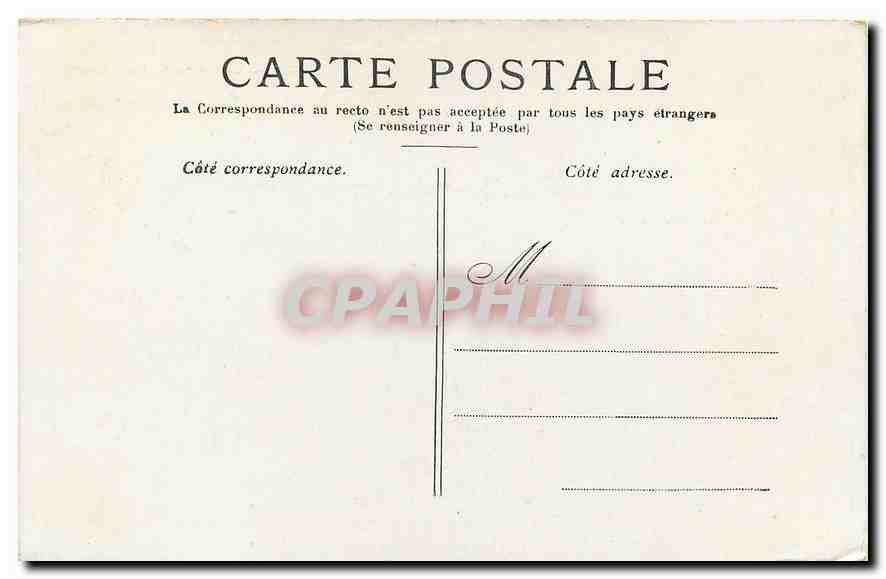 CPA Paris Le Jardin du Luxembourg  — Rückseite