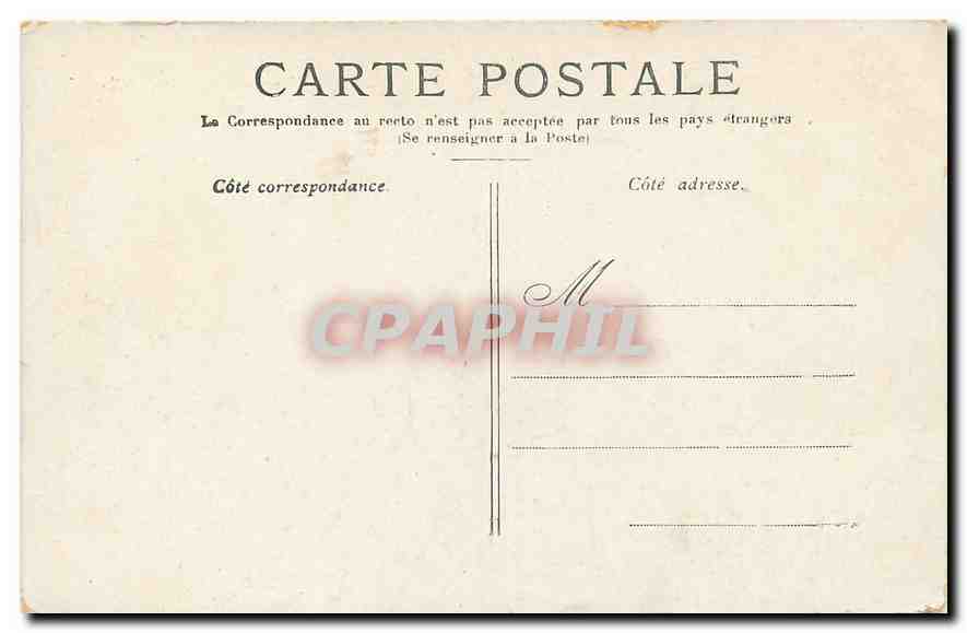 CPA Paris L'Arc de Triomphe des Tuileries  — Rückseite