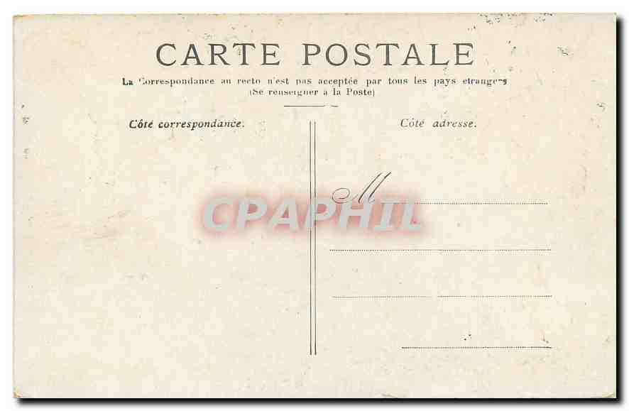 CPA Paris L'Opera  — Verso