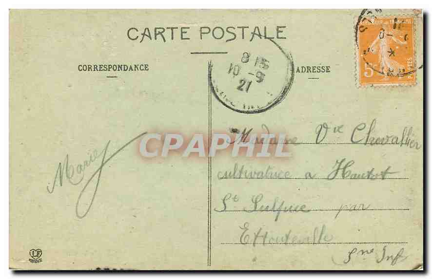 CPA Les Hautes Pyrenees Lourdes Maison Paternelle de Bernadette  — Verso