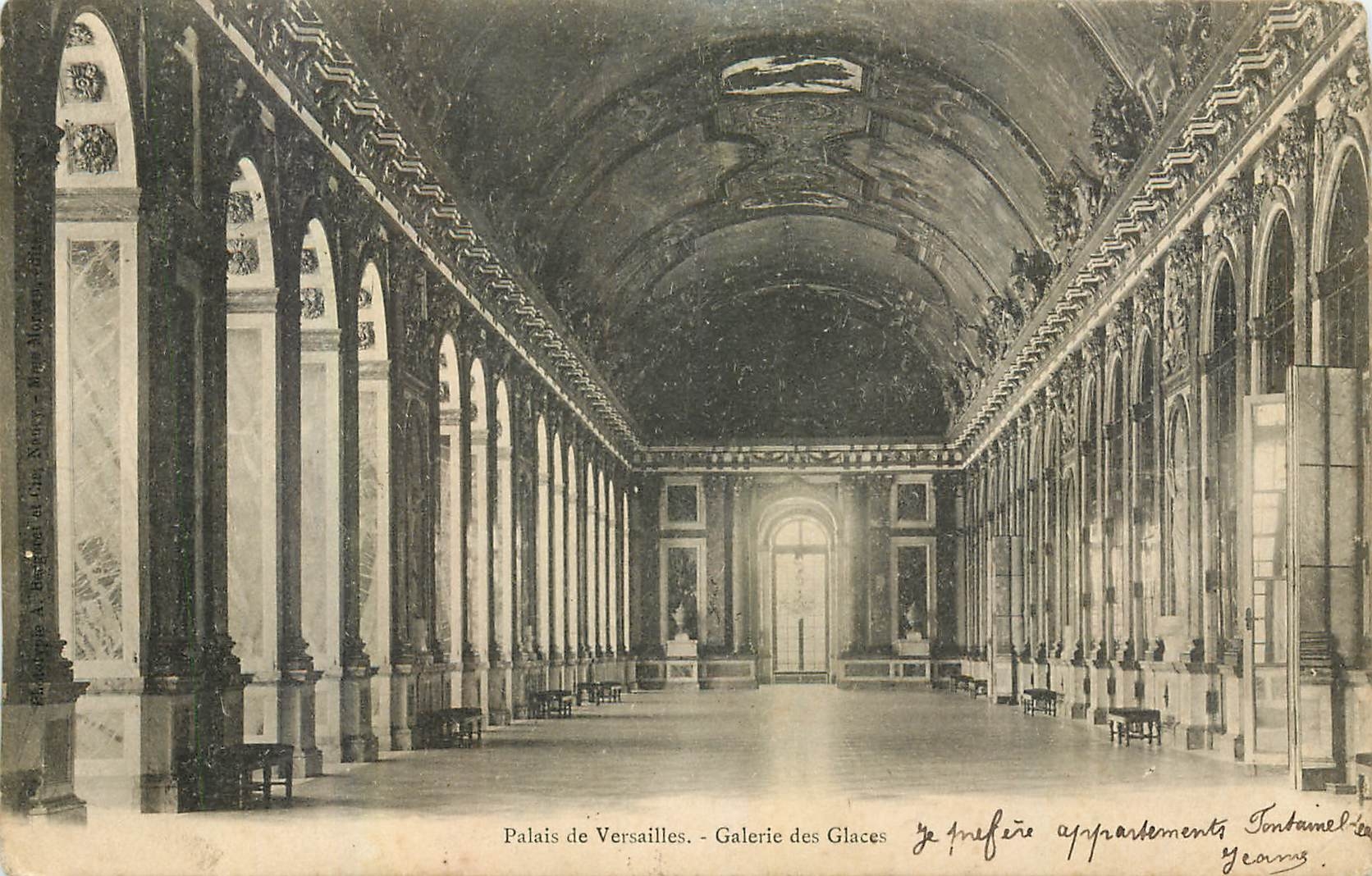Palais de Versailles - Galerie des Glaces — éditeur Fontaine-le-Geours