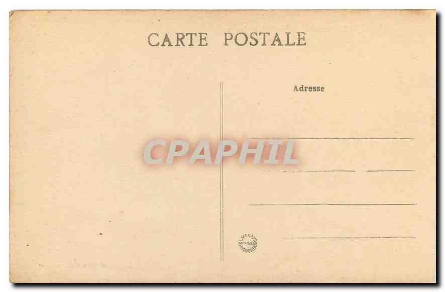 Forêt de Fontainebleau — La Mare de Franchard — Collection Artel — Verso