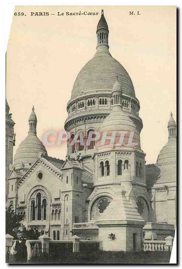 CPA Paris Le Sacre Coeur 