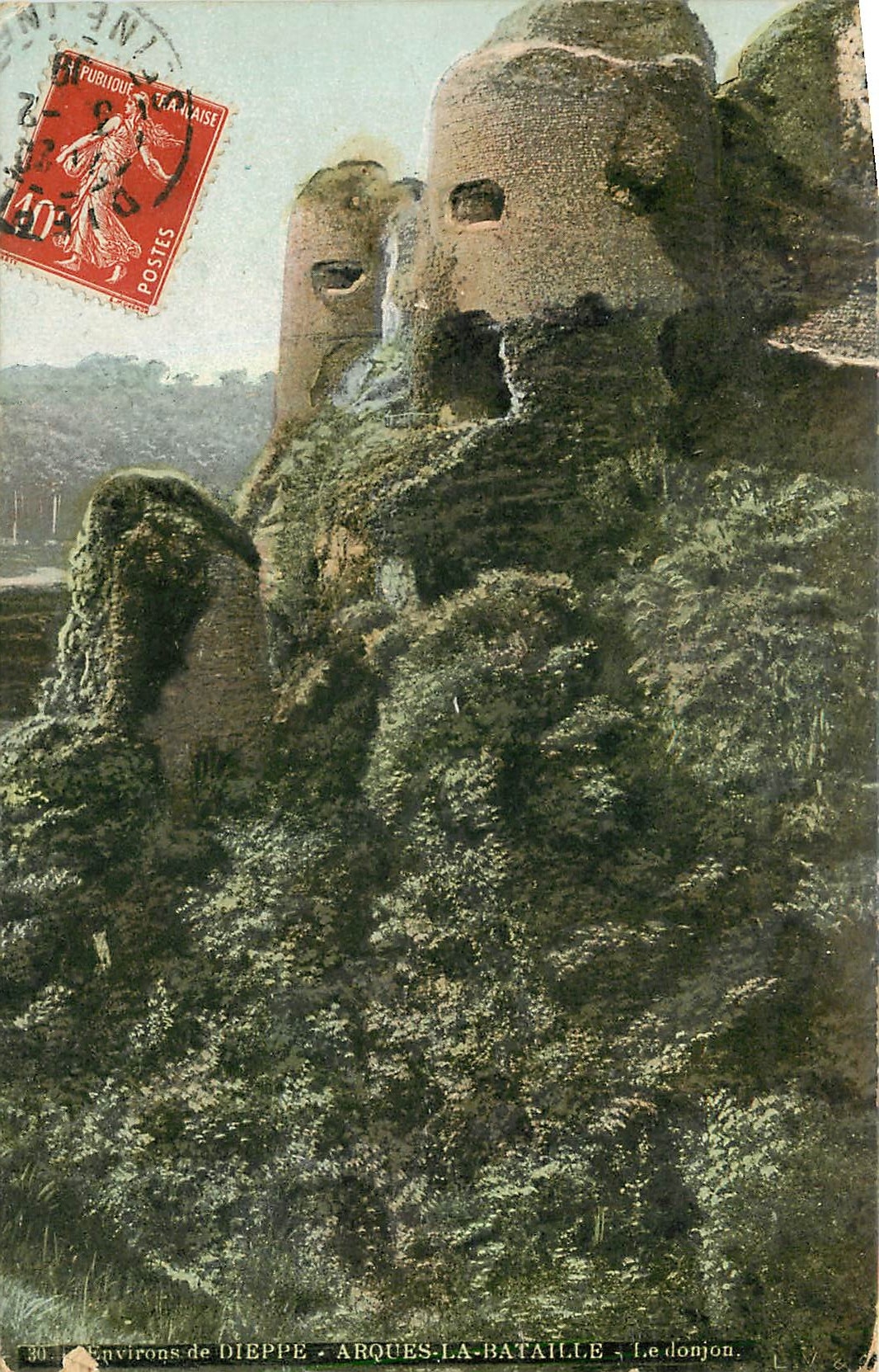 CPA Environs de Dieppe Arques la Bataille 