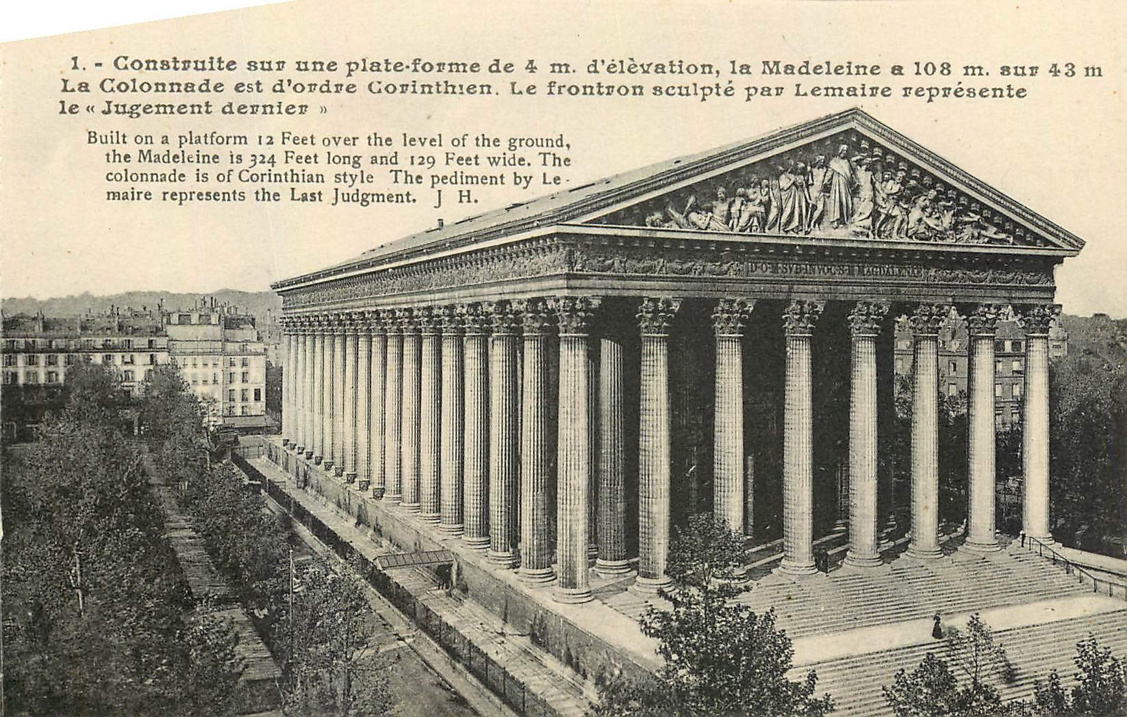 CPA Paris la Madeleine 