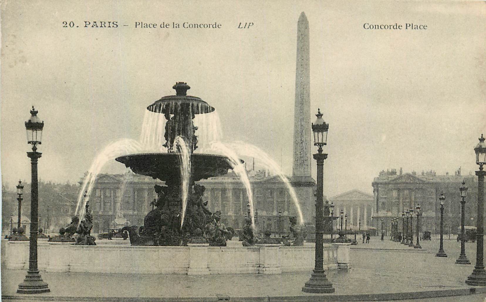 CPA Paris Place de la Concorde 