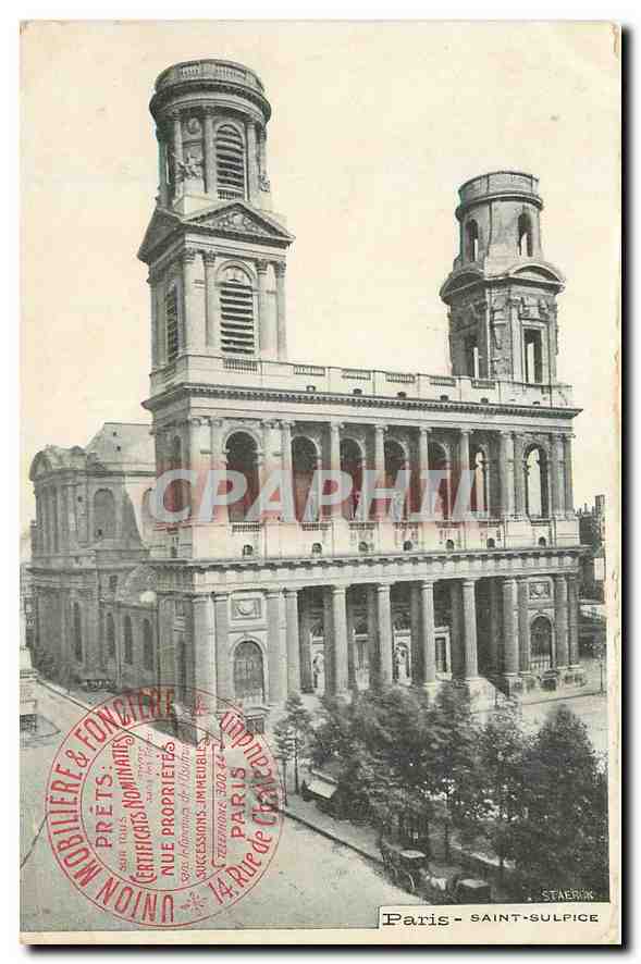 CPA Paris Saint Sulpice 