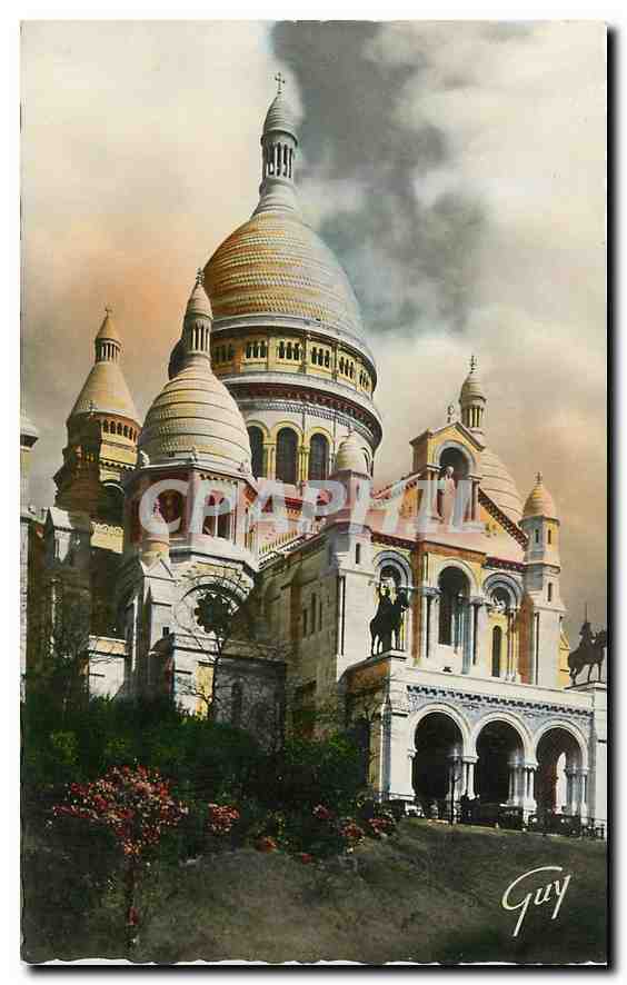 CPA Paris et ses merveilles Basilique du Sacre Coeur de Montmartre 
