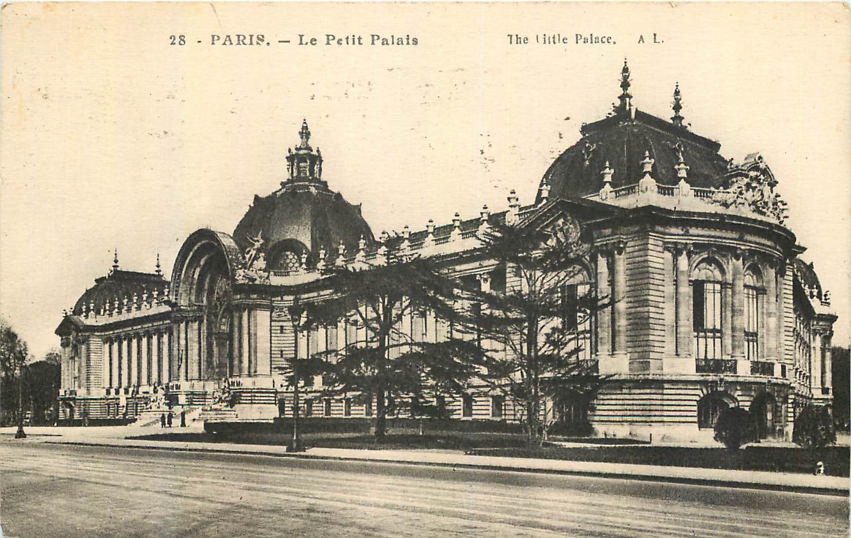 CPA Paris Le Petit Palais 
