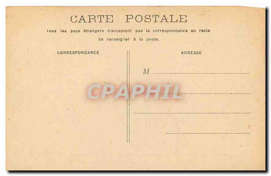 CPA Paris Tribunal de Commerce  — Rückseite