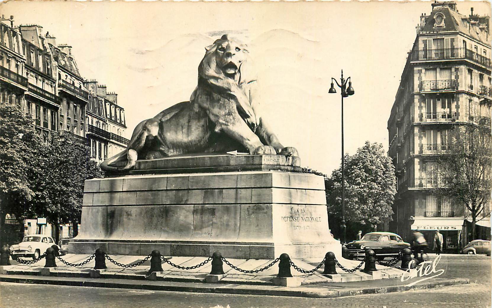 CPA Paris Le Lion de Belfort 