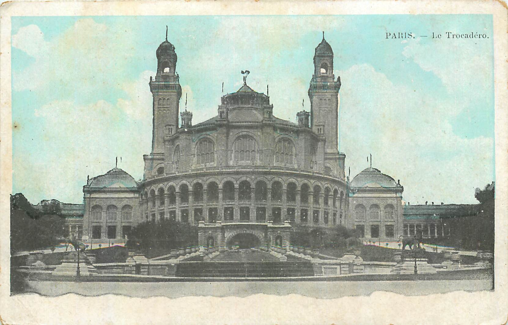 CPA Paris le Trocadero 