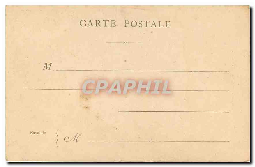 CPA Paris Claude Bernard  — Rückseite