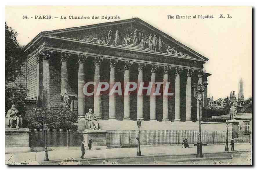 CPA Paris La Chambre des Deputes 