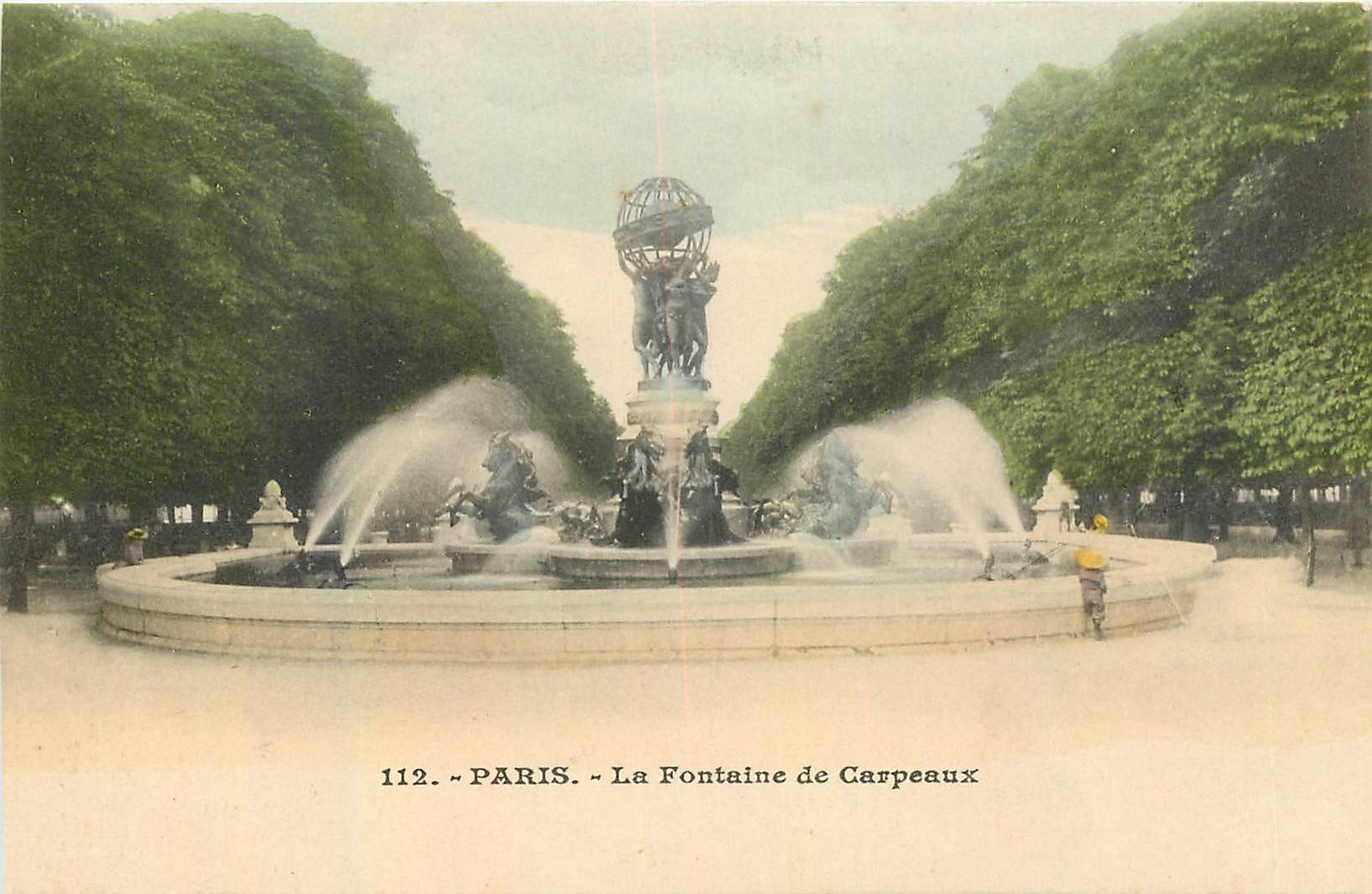 CPA Paris la Fontaine de Carpeaux 