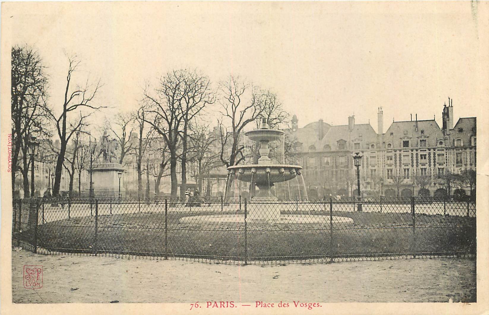 CPA Paris Place des Vosges 