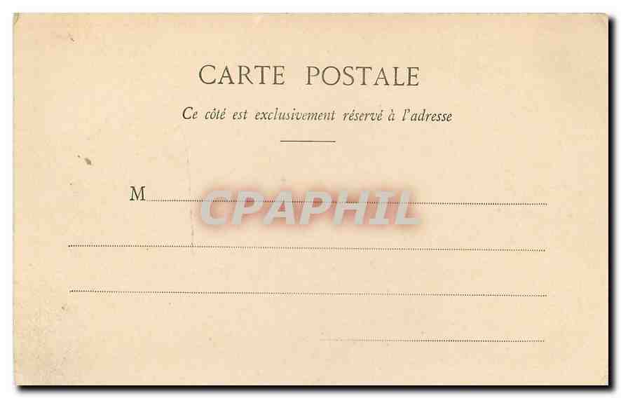 CPA Paris Eglise de la Madeleine et les Grands Boulevards  — Rückseite