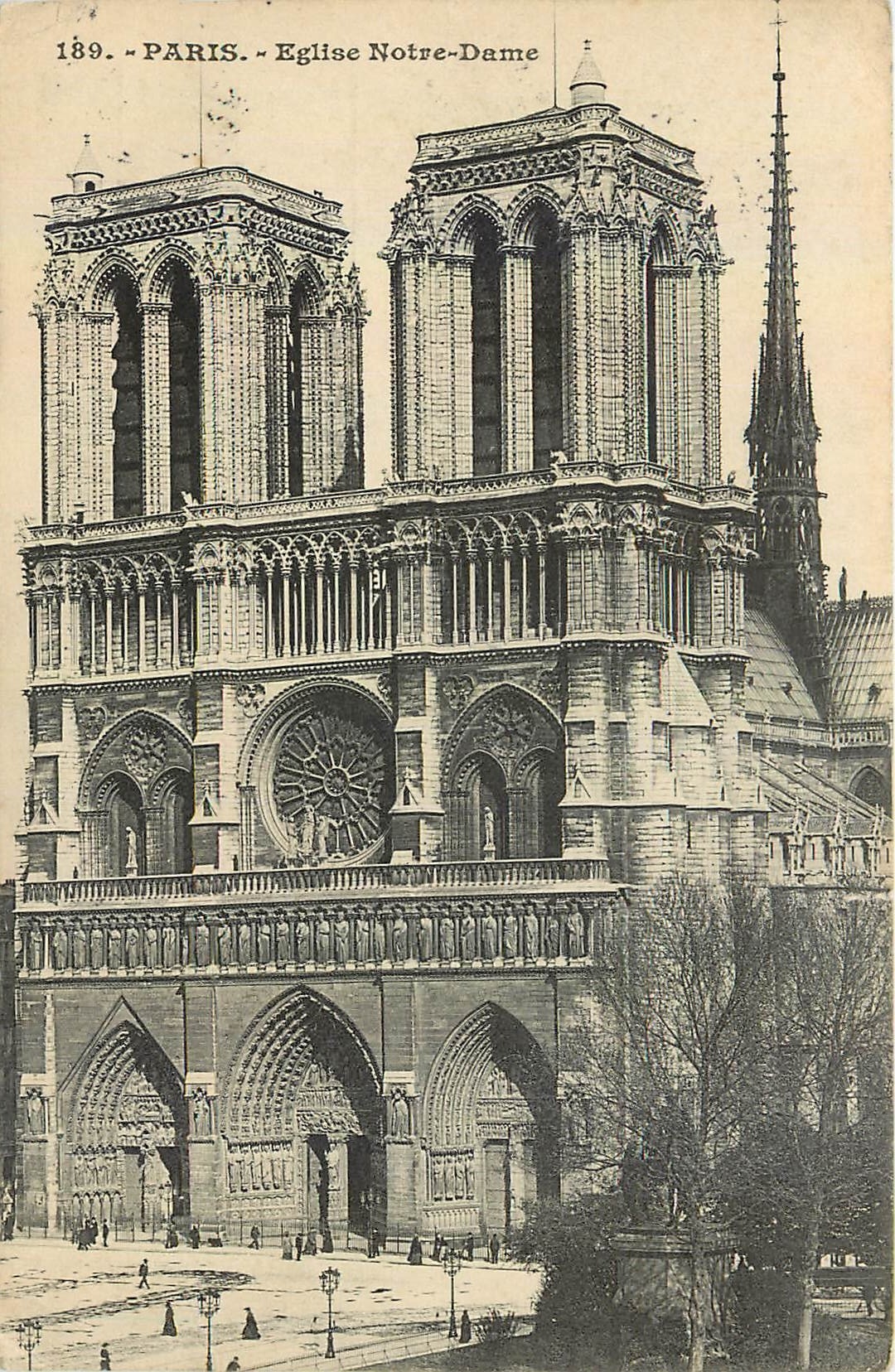 CPA Paris Eglise Notre Dame 