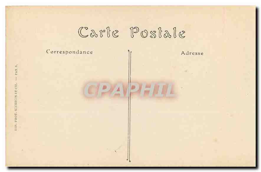 CPA Paris l'Arc de Triomphe de l'Etoile  — Rückseite