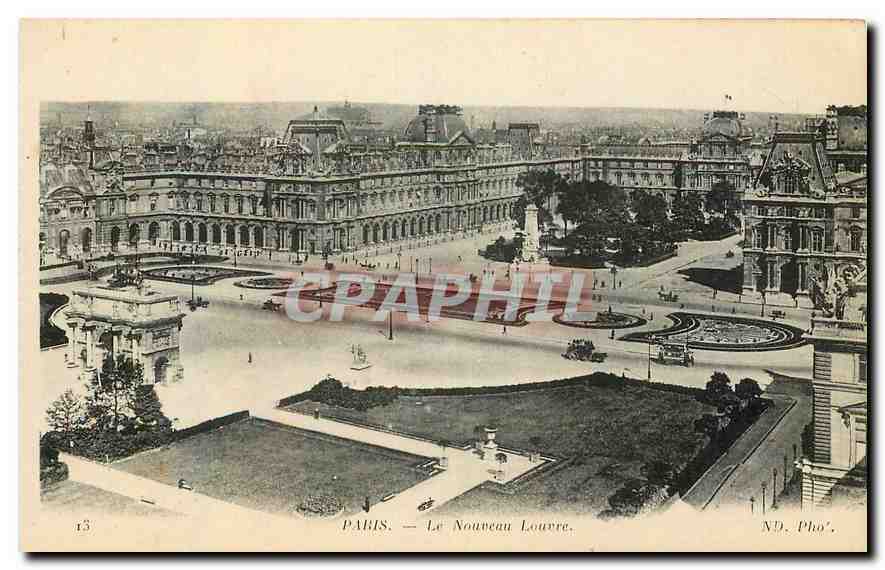 CPA Paris le Nouveau Louvre 