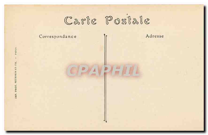 CPA Paris la Place de la Concorde  — Rückseite