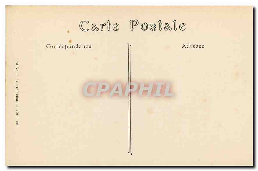 CPA Paris l'Arc de Triomphe  — Rückseite