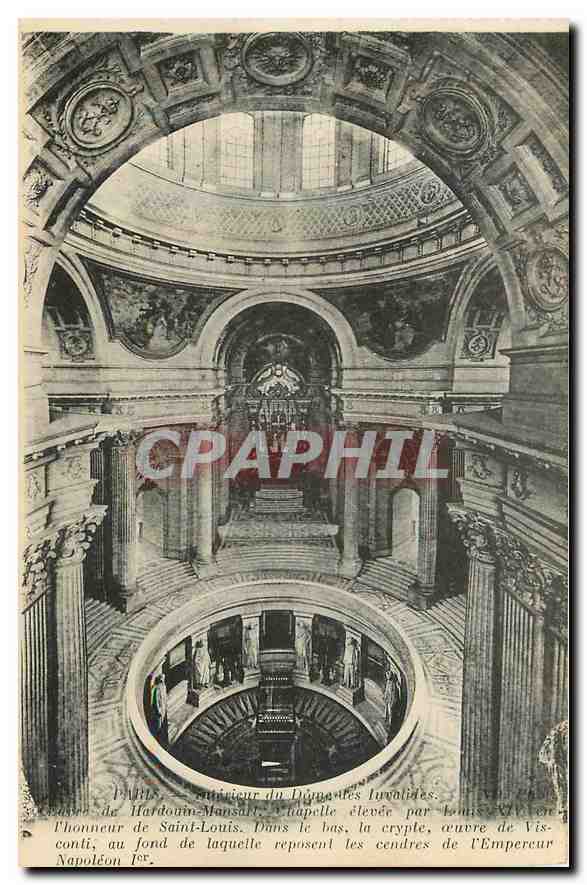 CPA Paris Interieur du Dome de Invalides 