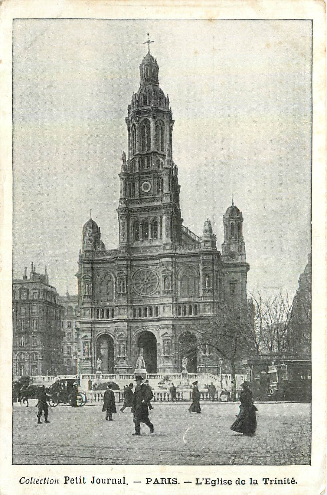 CPA Collection Petit Journal Paris l'Eglise de la Trinite 
