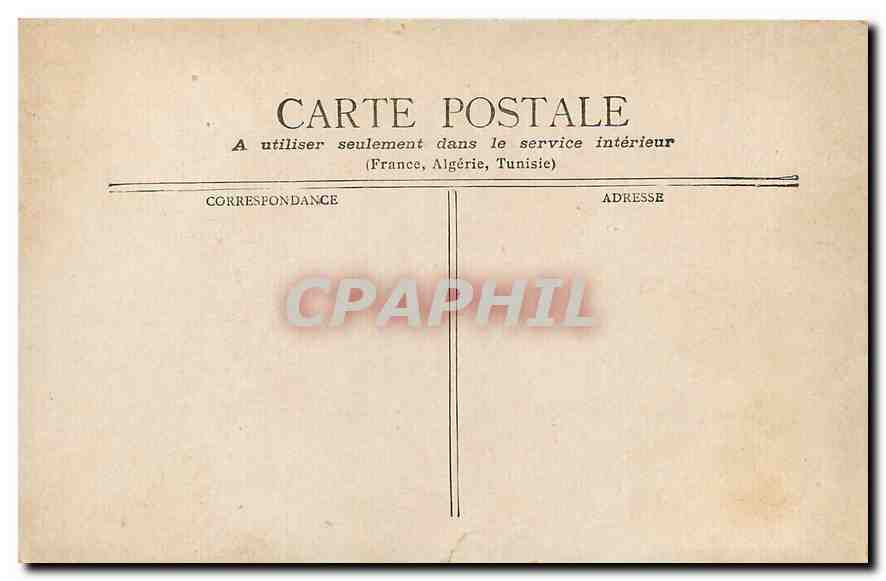CPA Paris Boulev et porte St Martin  — Verso