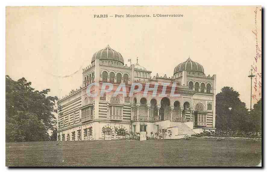 CPA Paris Parc Montsouris l'Observatoire 