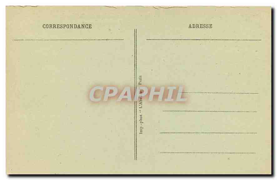 CPA Paris Boulevard de la Madeleine  — Verso