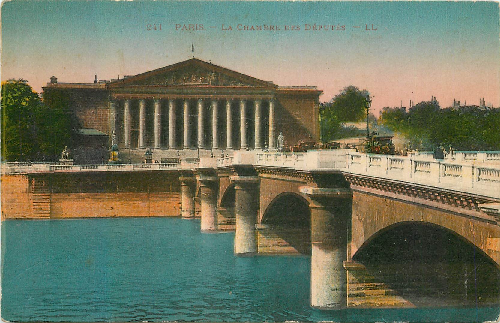 CPA Paris la Chambre des Deputes 