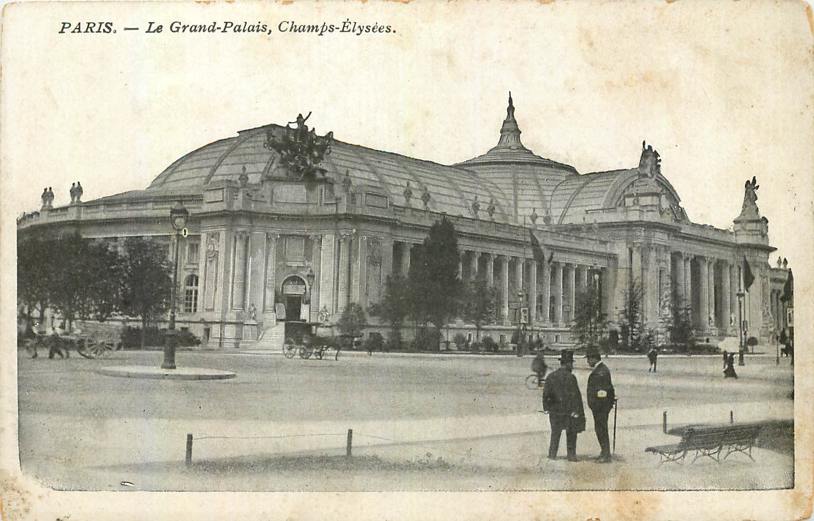 CPA Paris le Grand Palais Champs Elysees 