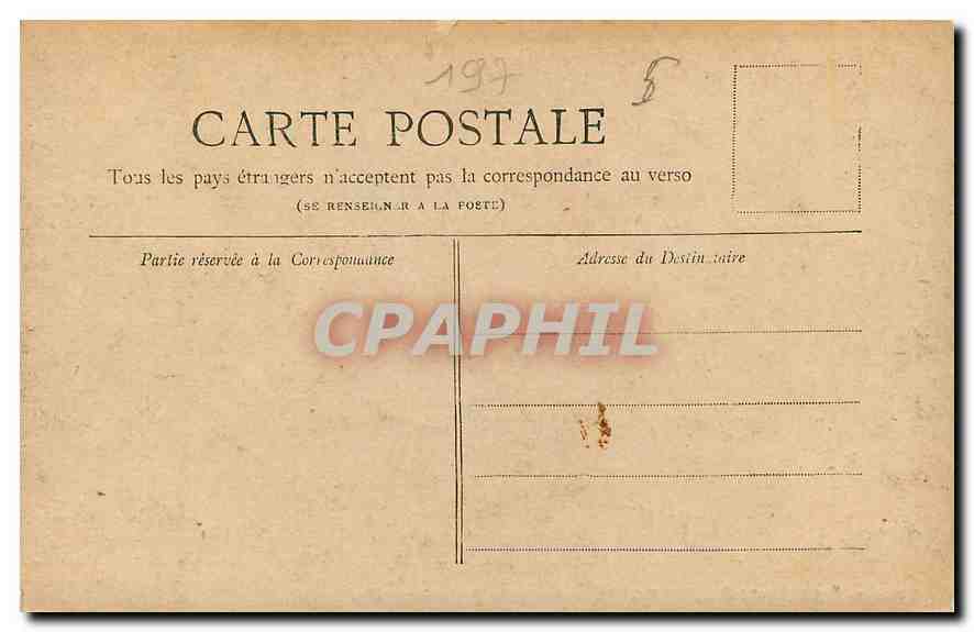 CPA Collection Petit Journal Paris La Place de la Concorde  — Rückseite