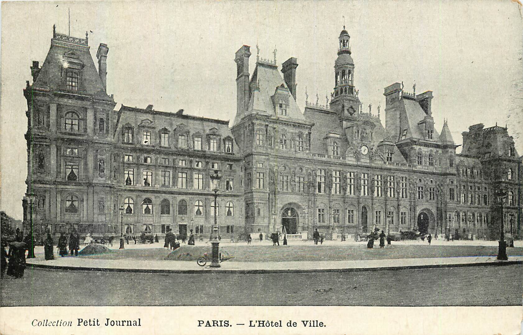 CPA Collection Petit Journal Paris l'Hotel de Ville 