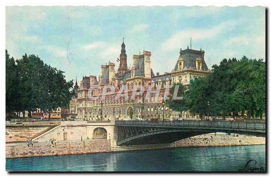 CPA Paris L'Hotel de Ville 