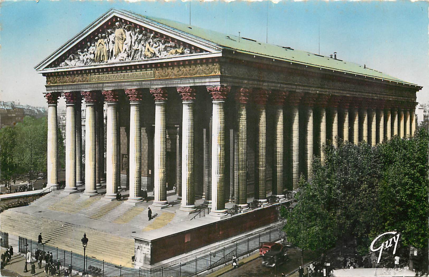 CPA Paris et ses Merveilles Eglise de la Madeleine 