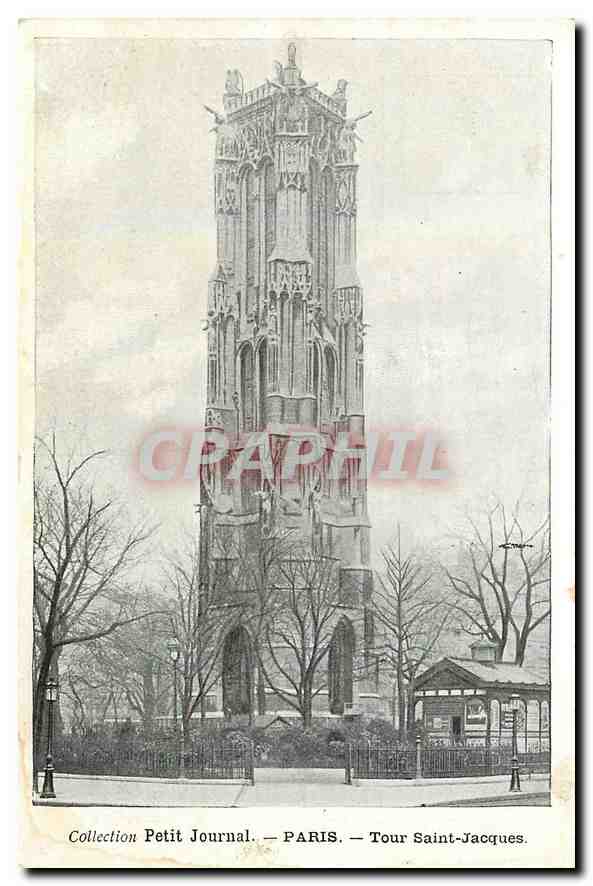 CPA Collection Petit Journal Paris Tour saint Jacques 