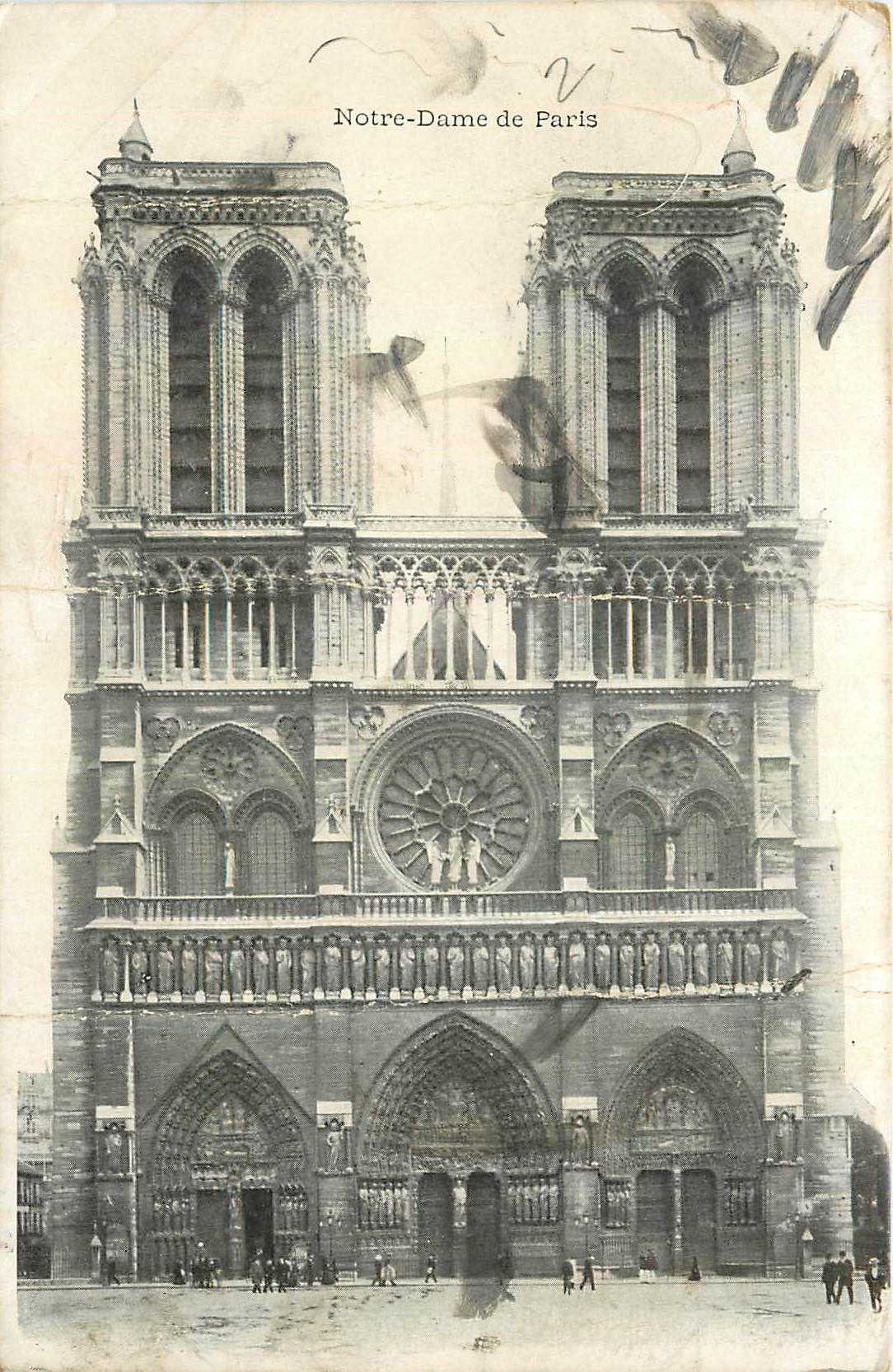 CPA Notre Dame de Paris 