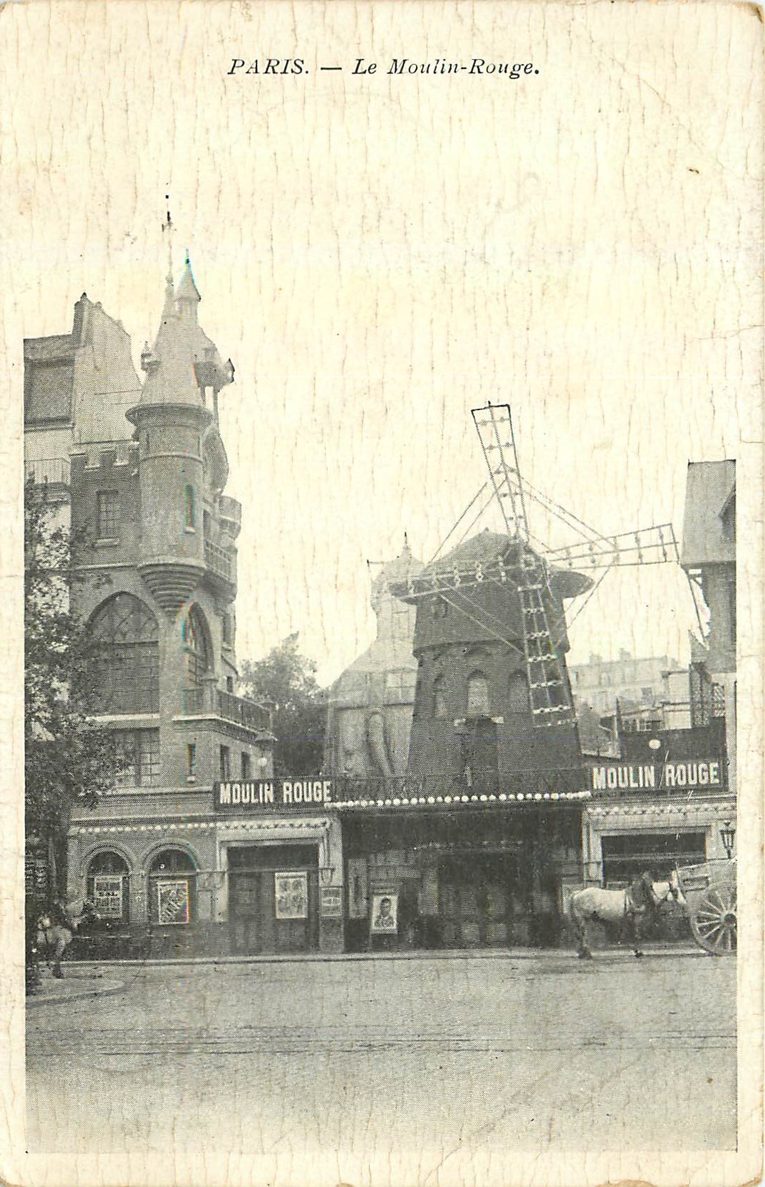 CPA Paris Le Moulin rouge 